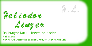 heliodor linzer business card